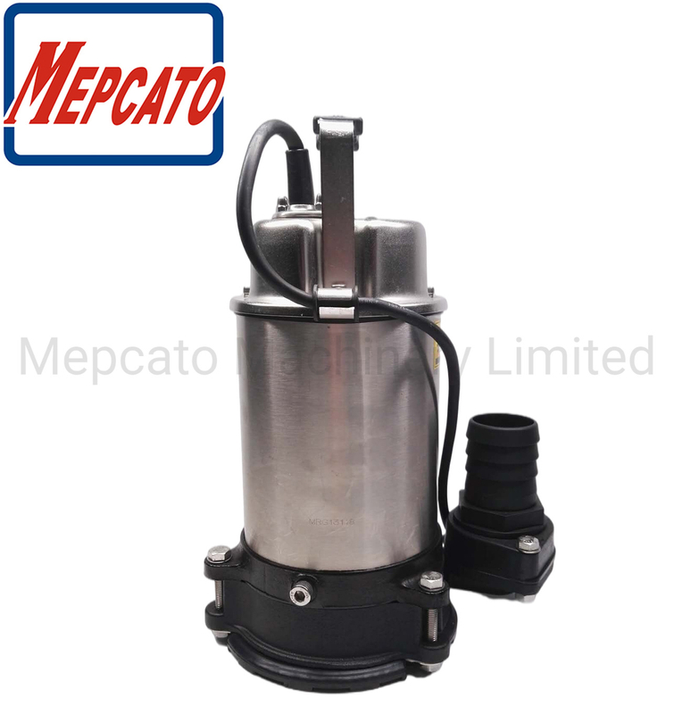 1mm Low Level Water Drainage Electric Stainless Steel Automatic Storm Water Rainwater Groundwater Drainage Pump for Basement Garage Cellar Parking Lot