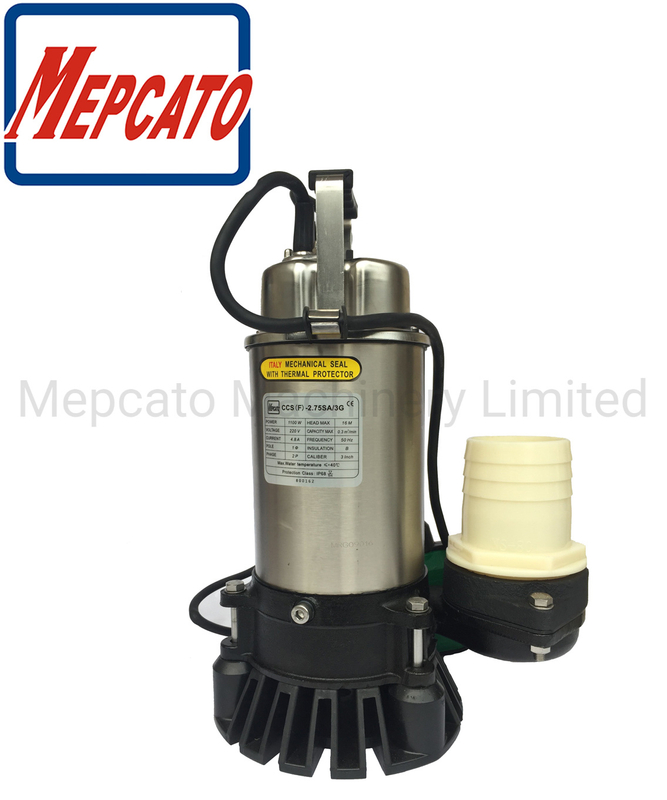 400W Bombas De Circulacion Electric Centrifugal Eflluent Submersible Water Pump with Strainer Base for Clean and Dirty Water Pumping and Water Transfer