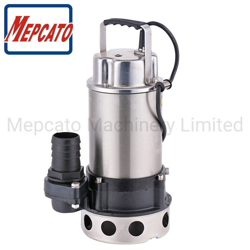 400W Factory Effluent Waste Water Discharge Stainless Steel Electric Centrifugal Submersible Sewage Water Drainage Pump with Cutting Knife
