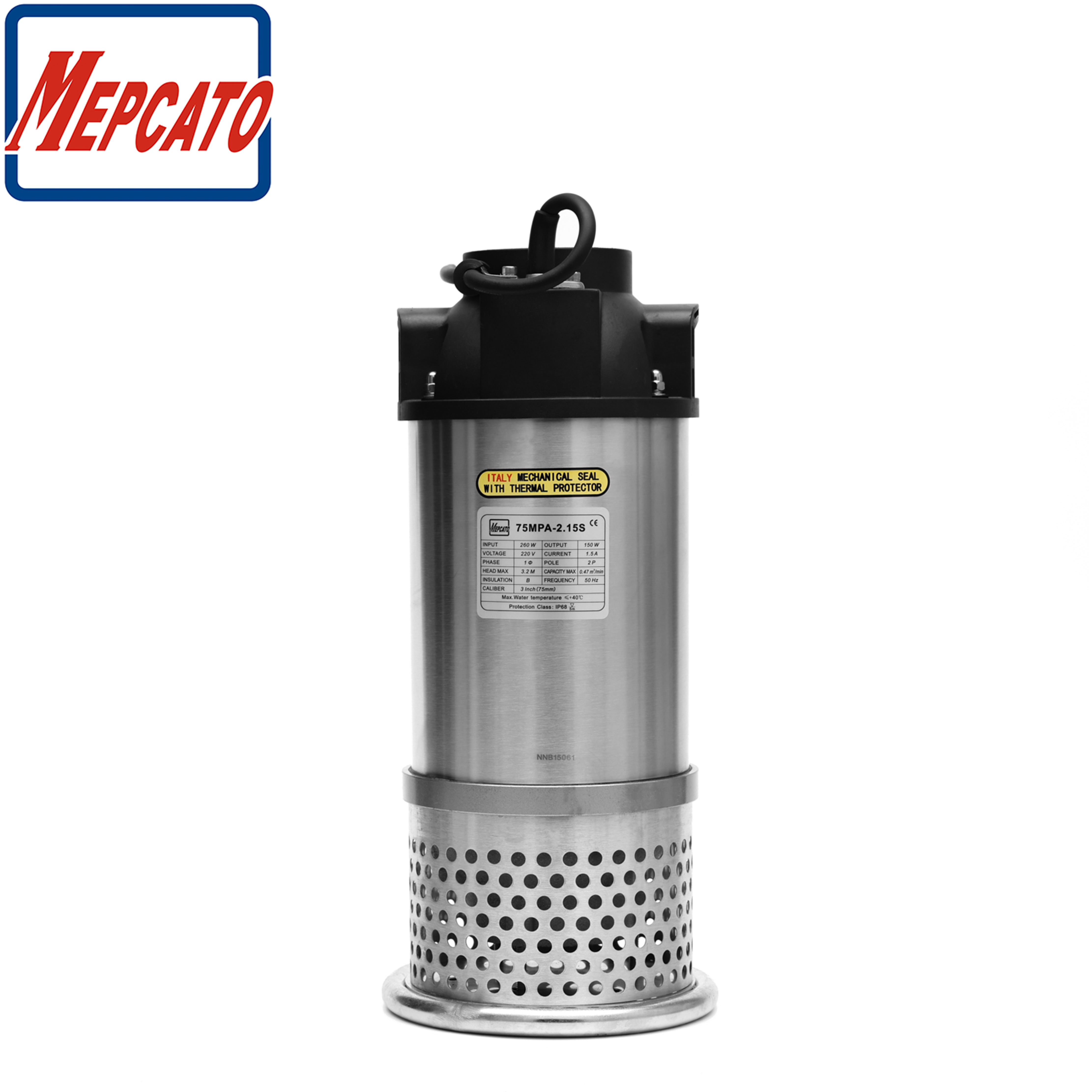 150W/250W Axial Flow Submersible Pump