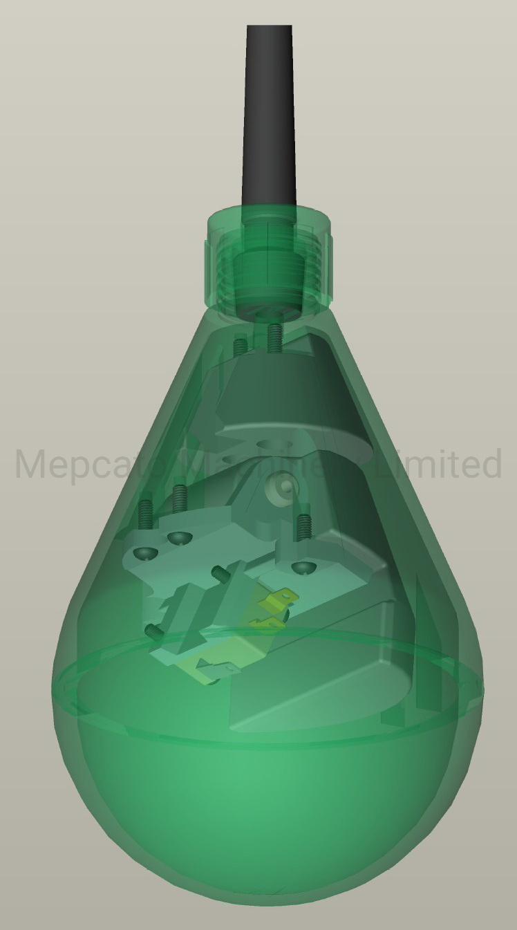 Automatic Electric Plastic Mechanical Sensor Level Control Float Ball Switch Regulator for Submersible Pumps and Sewage Pumping Stations