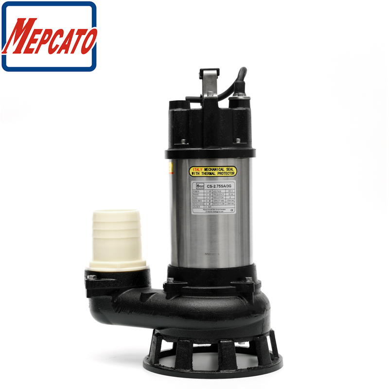 3" Outlet Sewage Submersible Pump with Cutter
