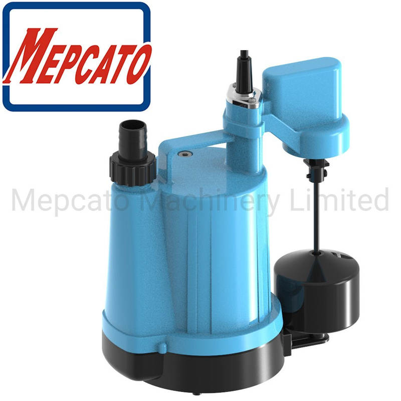 Garden Fish Pond Swimming Pools Water Transfer Water Supply Small Plastic Electric Centrifugal Submersible Water Drainage Pump with Floater Oil Cooling Motor