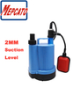 Garden Watering Domestic Cleaning Portable Plastic Electric Submersible Centrifugal Motor Water Pump with Float Switch