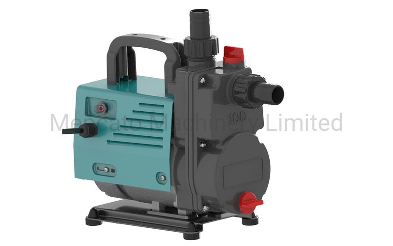 Handy Quiet Small Plastic Electric Agricultural Irrigation Garden Watering Ponds Drainage Self-Priming Surface Water Booster Pump for Clean Water