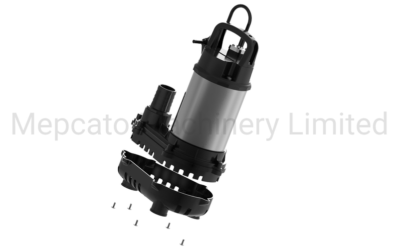 Low Level Suction Stainless Steel Electric Sewage Pumping System Centrifugal Submersible Water Pump with Oil Cooling Motor for Dirty Water Drain