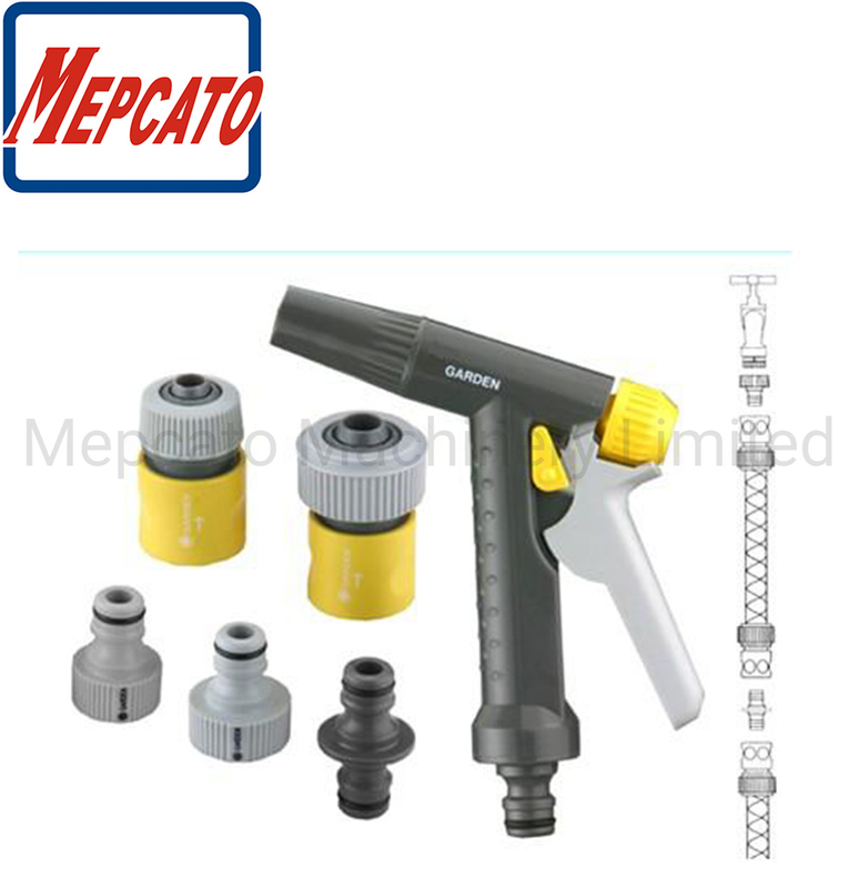 Portable Home Plastic Low Pressure Rooftop Equipment Cleaning Car Washing Garden Watering Irrigation Spray Gun Set Pneumatic Gun Household Hand Cleaning Tools