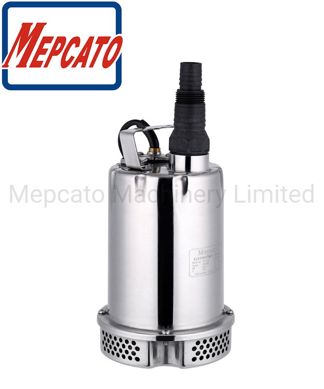 Small Centrifugal Electric Basement Underground Garage Parking Lot Sumps Stainless Steel Submersible Water Drainage Pump with Float Switch