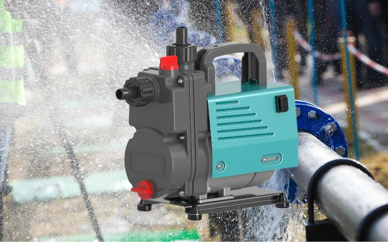 Small Handy Plastic Garden Ponds Swimming Pools Aquariums Water Change Drainage Electric Automatic Self-Priming Centrifugal Surface Water Pump